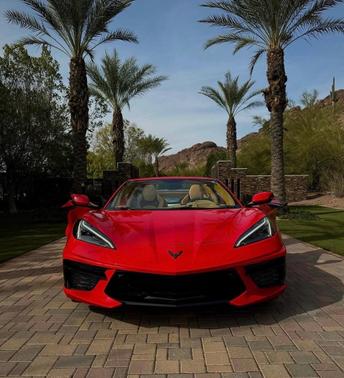 Red 2022 Chevrolet Corvette Stingray w/3LT