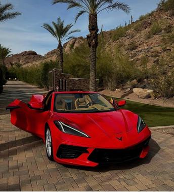 Red 2022 Chevrolet Corvette Stingray w/3LT