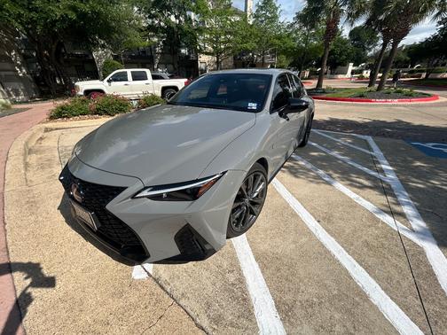 Gray 2025 Lexus IS 350 F Sport