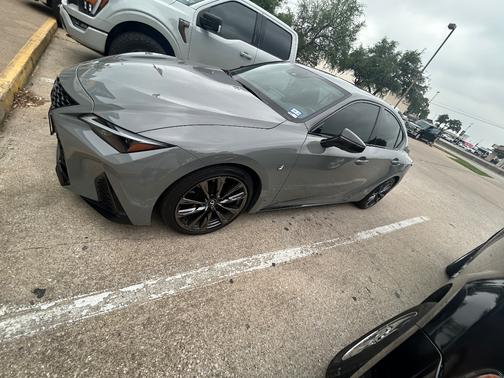Gray 2025 Lexus IS 350 F Sport