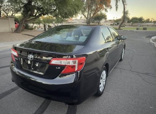 Black 2014 Toyota Camry LE