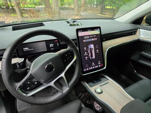 Blue 2025 Volvo EX90 Twin Motor Performance Ultra 7-Seat