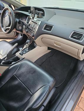 Gray 2013 Honda Civic LX