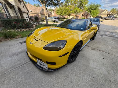 Yellow 2006 Chevrolet Corvette Z06