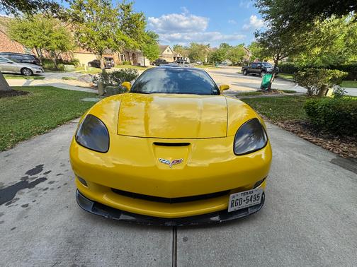 Yellow 2006 Chevrolet Corvette Z06