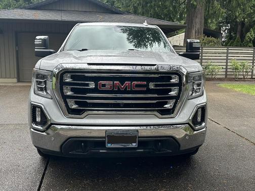 Silver 2021 GMC Sierra 1500 SLT
