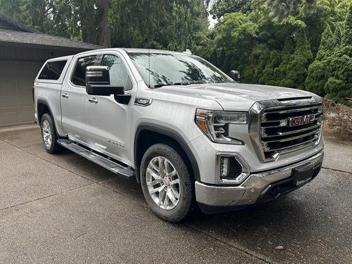 Silver 2021 GMC Sierra 1500 SLT