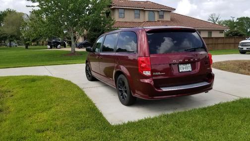 Red 2020 Dodge Grand Caravan GT