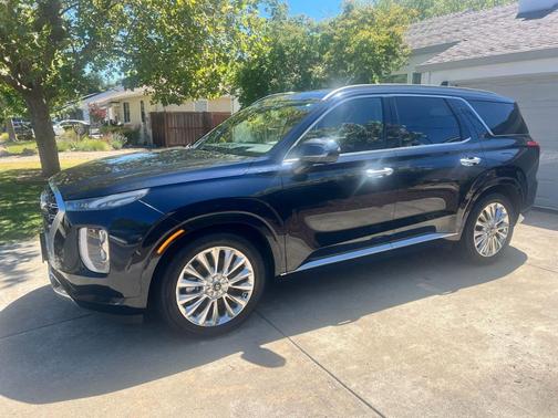 Blue 2020 Hyundai PALISADE Limited
