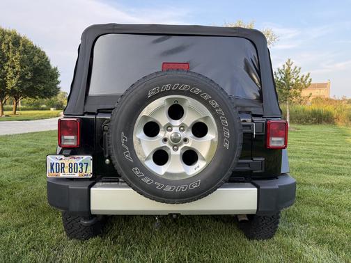 Black 2013 Jeep Wrangler Sahara