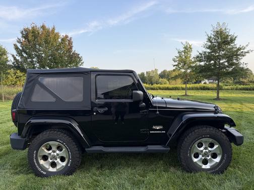 Black 2013 Jeep Wrangler Sahara