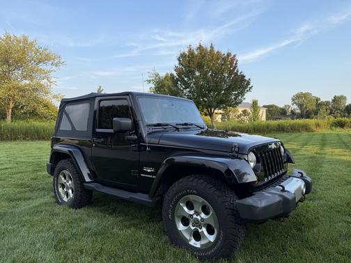 Black 2013 Jeep Wrangler Sahara