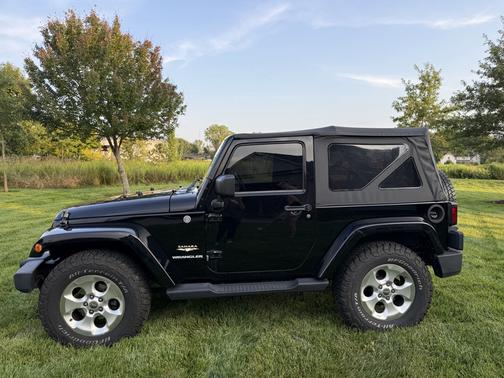 Black 2013 Jeep Wrangler Sahara