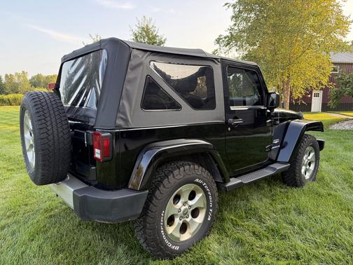 Black 2013 Jeep Wrangler Sahara