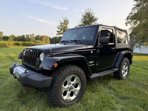 Black 2013 Jeep Wrangler Sahara