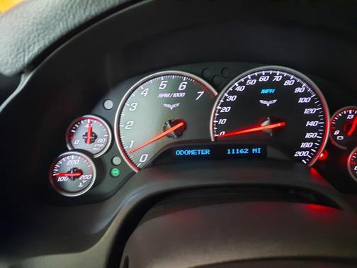Red 2009 Chevrolet Corvette Base