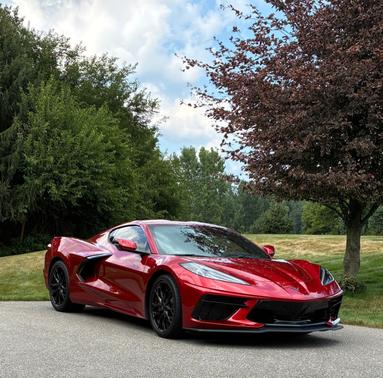 Red 2025 Chevrolet Corvette Stingray w/1LT