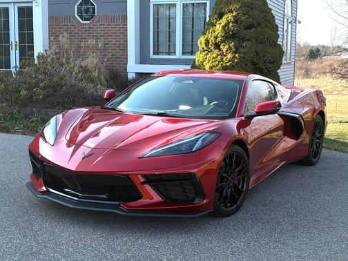 Red 2025 Chevrolet Corvette Stingray w/1LT