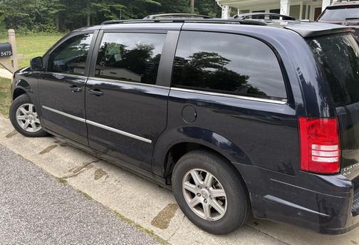Blue 2010 Chrysler Town & Country Touring