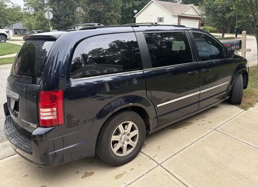 Blue 2010 Chrysler Town & Country Touring