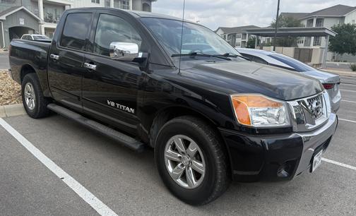 Black 2012 Nissan Titan SV