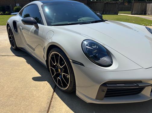 Gray 2021 Porsche 911 911 Turbo S