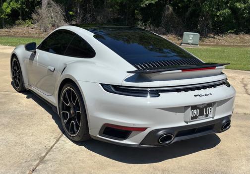 Gray 2021 Porsche 911 911 Turbo S