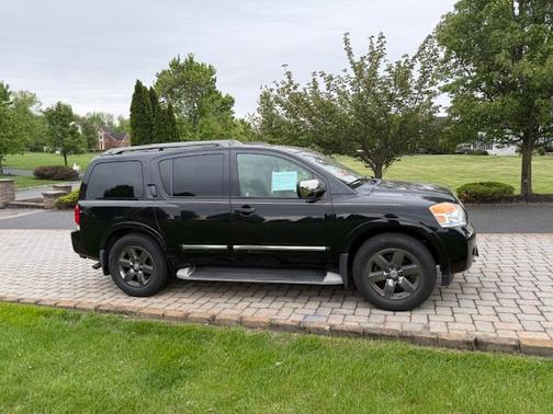Black 2014 Nissan Armada Platinum