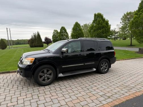 Black 2014 Nissan Armada Platinum