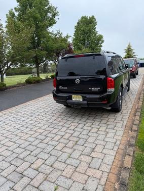 Black 2014 Nissan Armada Platinum