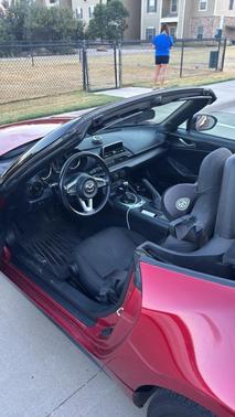Red 2017 Mazda MX-5 Miata Sport