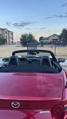 Red 2017 Mazda MX-5 Miata Sport