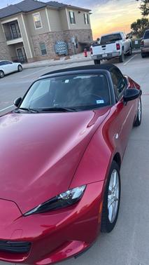 Red 2017 Mazda MX-5 Miata Sport