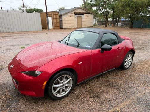 Red 2017 Mazda MX-5 Miata Sport
