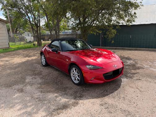 Red 2017 Mazda MX-5 Miata Sport