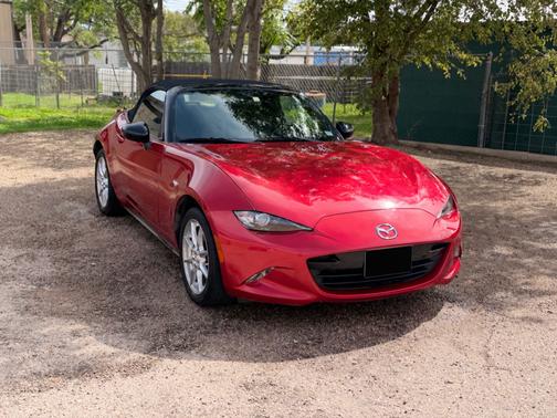 Red 2017 Mazda MX-5 Miata Sport