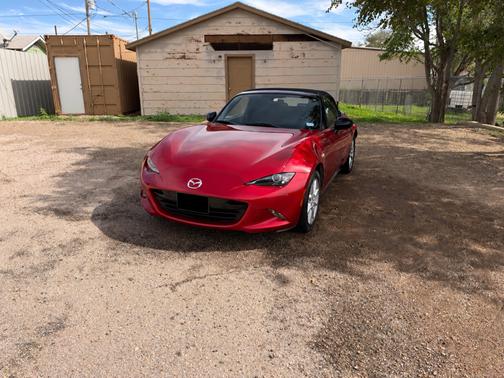 Red 2017 Mazda MX-5 Miata Sport