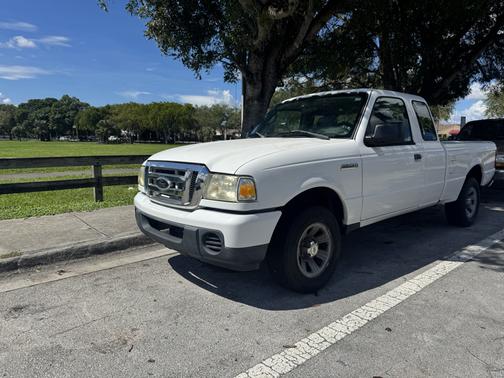 White 2008 Ford Ranger XLT SuperCab
