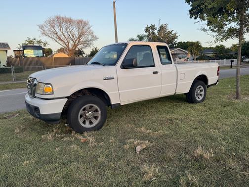 White 2008 Ford Ranger XLT SuperCab