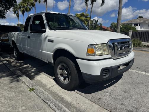 White 2008 Ford Ranger XLT SuperCab