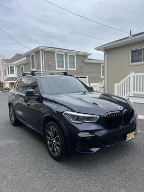 Blue 2021 BMW X5 M50i