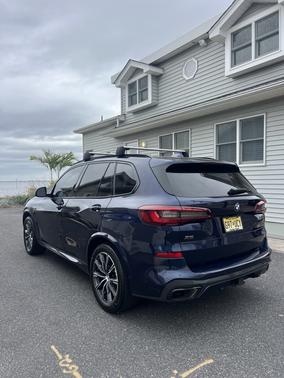 Blue 2021 BMW X5 M50i