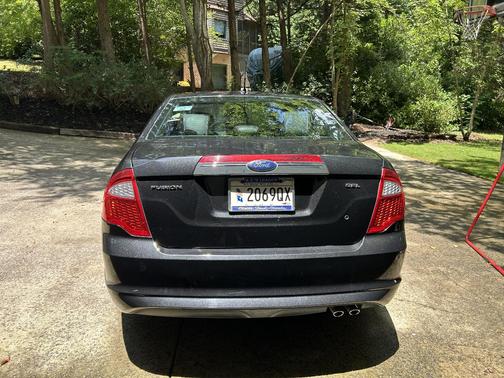 Black 2012 Ford Fusion SEL