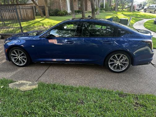 Blue 2023 Cadillac CT5 Sport