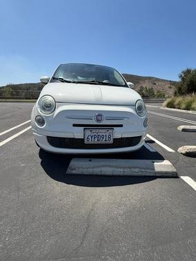 White 2012 FIAT 500 Pop