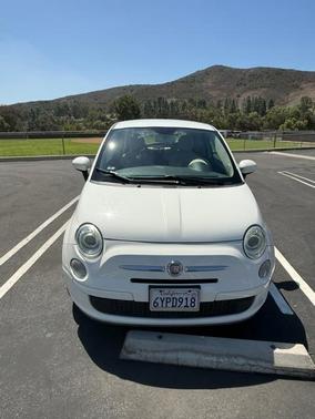 White 2012 FIAT 500 Pop