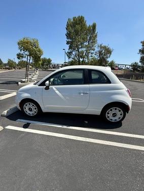 White 2012 FIAT 500 Pop