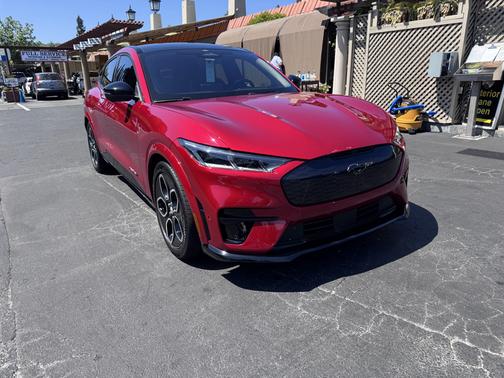 Red 2023 Ford Mustang Mach-E GT