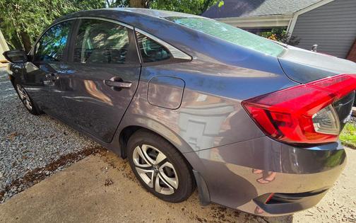 Gray 2017 Honda Civic LX