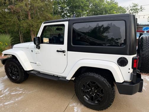 White 2015 Jeep Wrangler Willys Wheeler